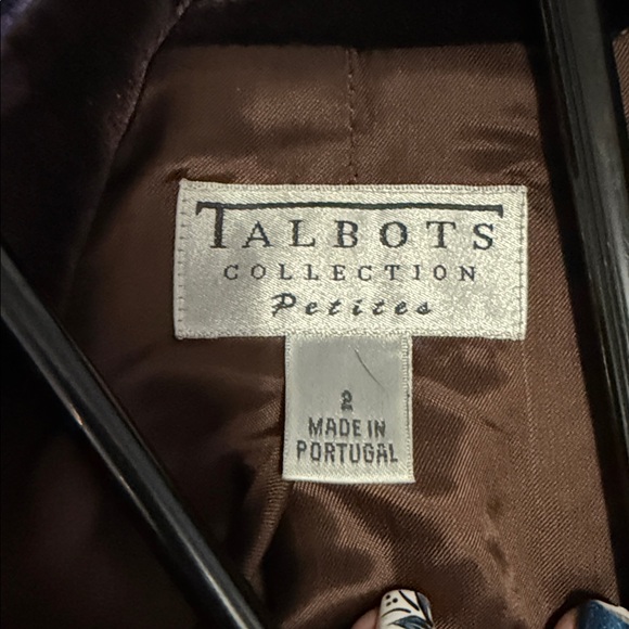 Talbots Chocolate Brown Jacket - Picture 2 of 6